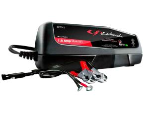 Cargador/Mantenedor De Bateria Schumacher 6V/12V 1.5A Indicador Led Status De Carga