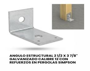 Angulo Estructural 2 1/2 X 3 7/8\