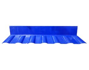 Tapa Pared De Teja Española Azul Resina Acrilico 3.45´(1.05Mtx0.30)