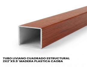 Tubo Liviano Cuadrado Estructural 2X2\