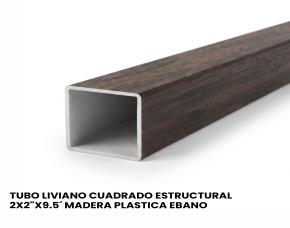 Tubo Liviano Cuadrado Estructural 2X2\