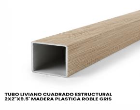 Tubo Liviano Cuadrado Estructural 2X2\