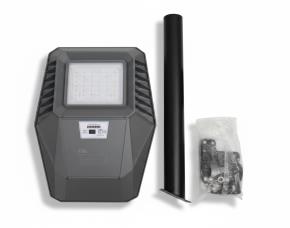 Lampara Led Para Calle Con Panel Solar 150W Integrado, Luz Dia 1400Lm