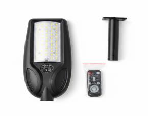 Lampara Led Para Calle Con Sensor Y Panel Solar 60W Integrado, Luz Dia 600Lm