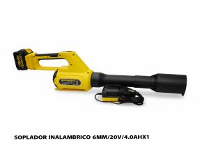 Soplador Inalambrico 6Mm/20V/4.0Ahx1