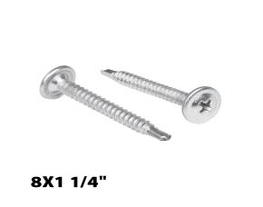 Unidad Tornillo Punta Broca Con Truss Tipo K-Lath 8X1 1/4\