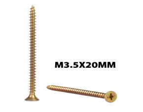 Unidad Tornillo M3.5X20Mm Cabeza Plana Ph.fosfatado Equivale Mpg-6X3/4