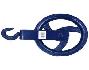 Polea Con Gancho De 180Mm 7\