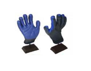 Par De Guantes P/Trabajo Azul/Negro