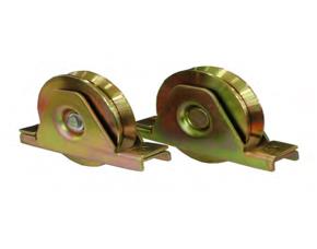 Jgo 2 Rodos De Acero Para Porton 3 1/8\