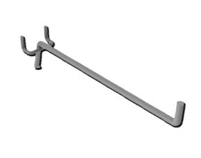 Gancho De 50Mm Cromo Senc.para Gondola Perorado