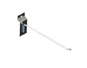 Gancho De 50Mm Cromo Senc.para Lamina Ranurada Slatwall