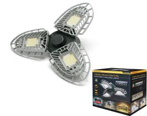 Lampara Led De Techo, Con 3 Aspas Ajustables, Farpoint
