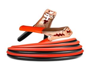 Jgo.de Cable Cal.no.10 Shumacher 150 Amp P.pasar Corriente,(Largo Del Cable 12´)